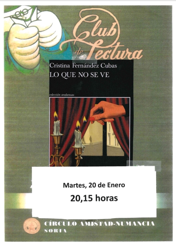 Club de Lectura en el Casino de Soria: Análisis de Lo que no se ve