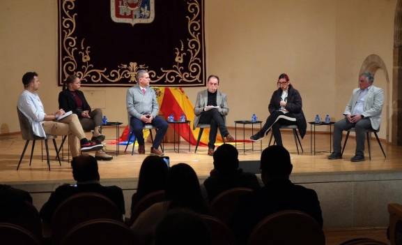 El alcalde opositor venezolano Javier Oropeza denuncia en Soria la represión del régimen de Maduro