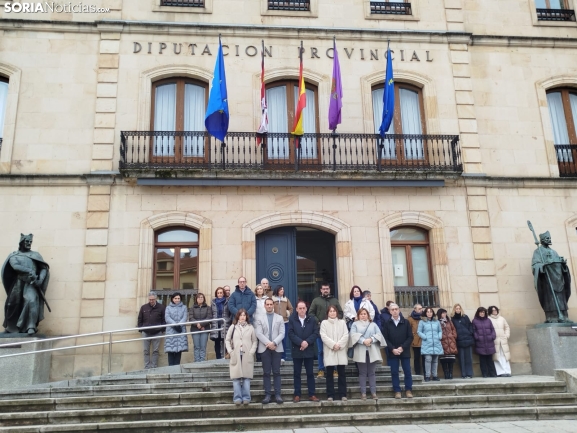 Soria se para en solidaridad con las víctimas del accidente de Adamuz