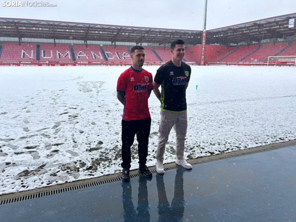 Martínez y Escardó, dos fichajes que vienen a ser importantes: Somos el Numancia y tenemos que salir a ganar todos los partidos