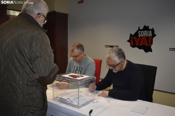 Soria ¡Ya! elige sin personalismos a su candidato para las próximas autonómicas 