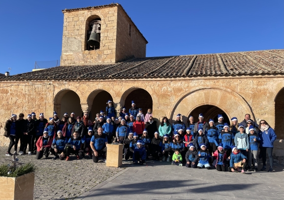 La X marcha Peñalbina reúne a más de 120 personas en San Esteban de Gormaz