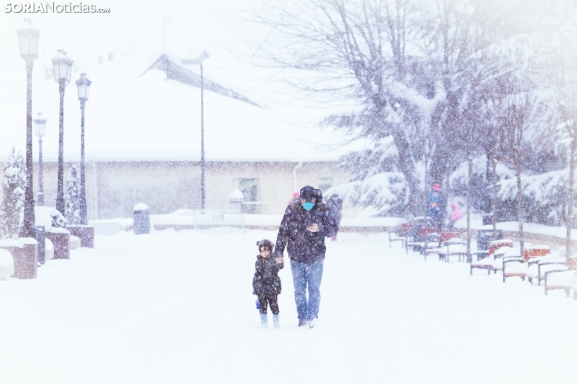 A cinco años de Filomena en Soria: El invierno que tiñó la provincia de blanco