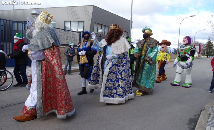 Los Reyes Magos mantienen su fidelidad con ASPACE Soria y visitarán el centro antes de la gran cabalgata