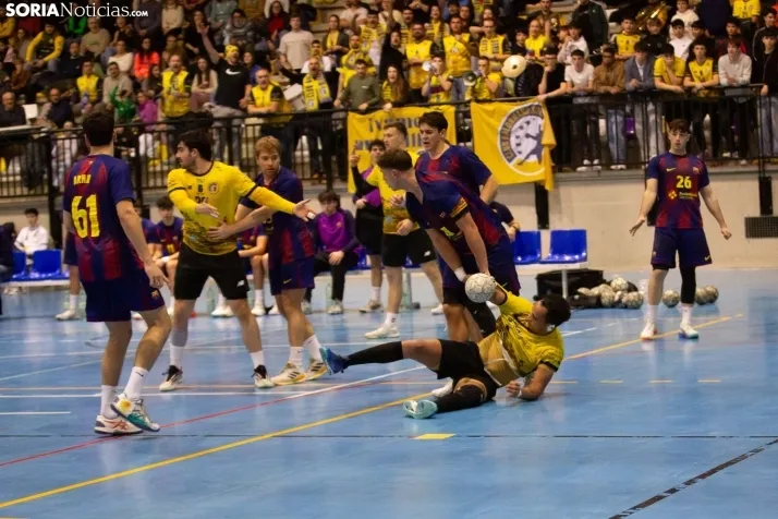 BM Soria vs F.C. Barcelona B