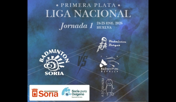 El Club Bádminton Soria inicia en Huelva su sexta temporada en la élite nacional