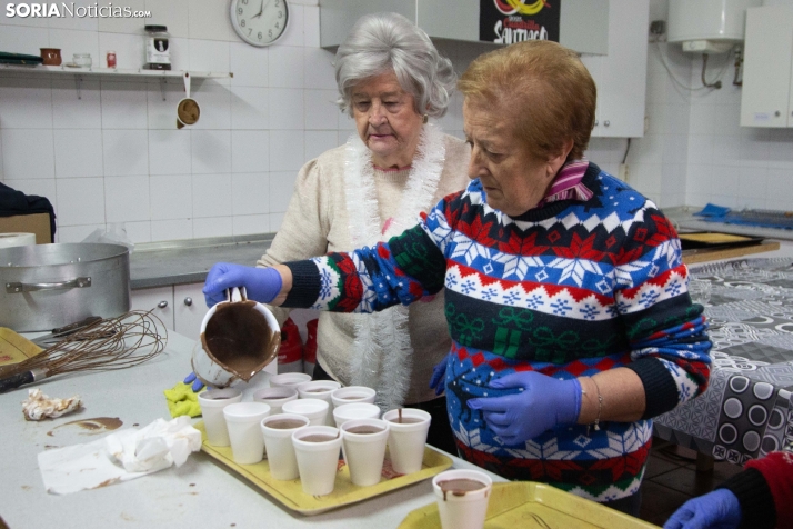 Chocolate y roscón en Santiago