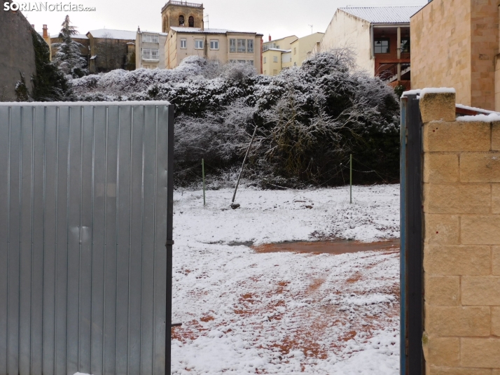 En im&aacute;genes: Estampas blancas en Soria tras el paso de la borrasca Ingrid