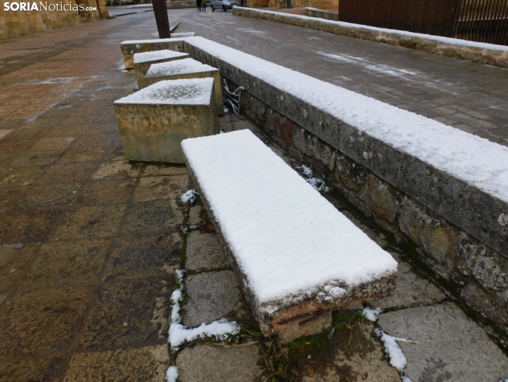 En im&aacute;genes: Estampas blancas en Soria tras el paso de la borrasca Ingrid