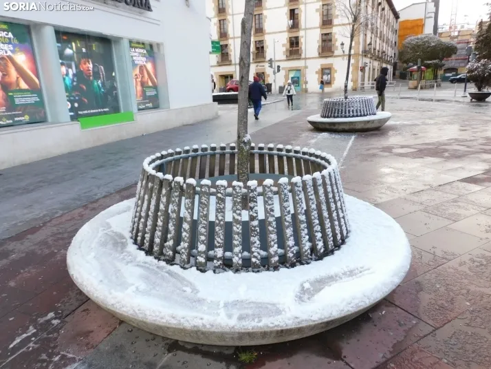 En im&aacute;genes: Estampas blancas en Soria tras el paso de la borrasca Ingrid