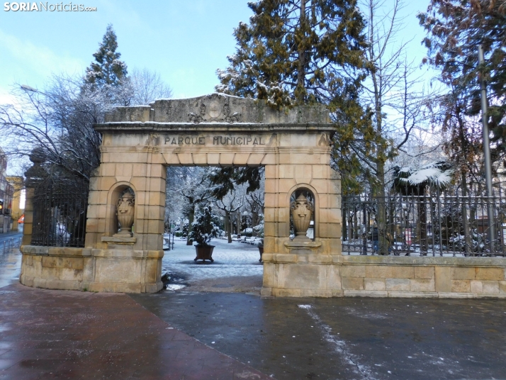 En im&aacute;genes: Estampas blancas en Soria tras el paso de la borrasca Ingrid
