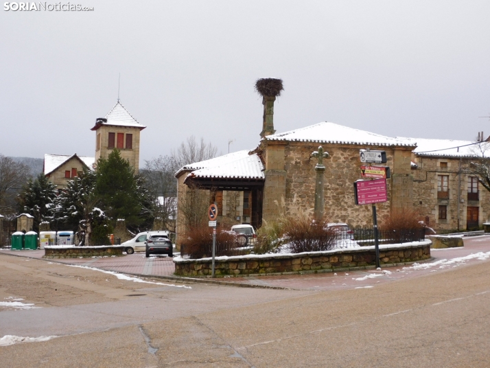 Fotos: Uno de los pueblos m&aacute;s bonitos de Espa&ntilde;a, cubierto por la nieve