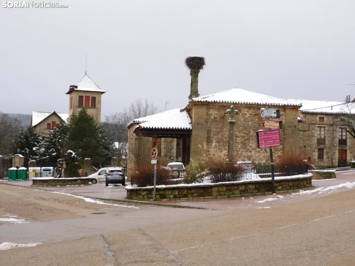 Fotos: Uno de los pueblos m&aacute;s bonitos de Espa&ntilde;a, cubierto por la nieve