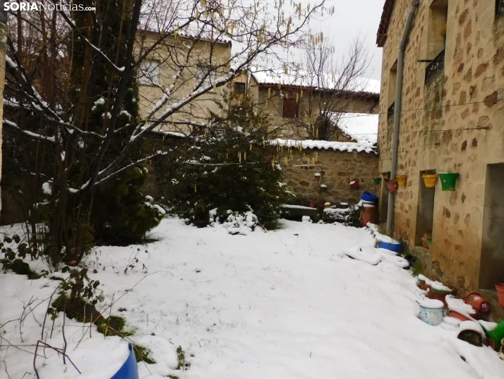 Fotos: Uno de los pueblos m&aacute;s bonitos de Espa&ntilde;a, cubierto por la nieve