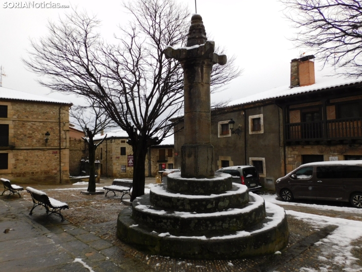 Fotos: Uno de los pueblos m&aacute;s bonitos de Espa&ntilde;a, cubierto por la nieve
