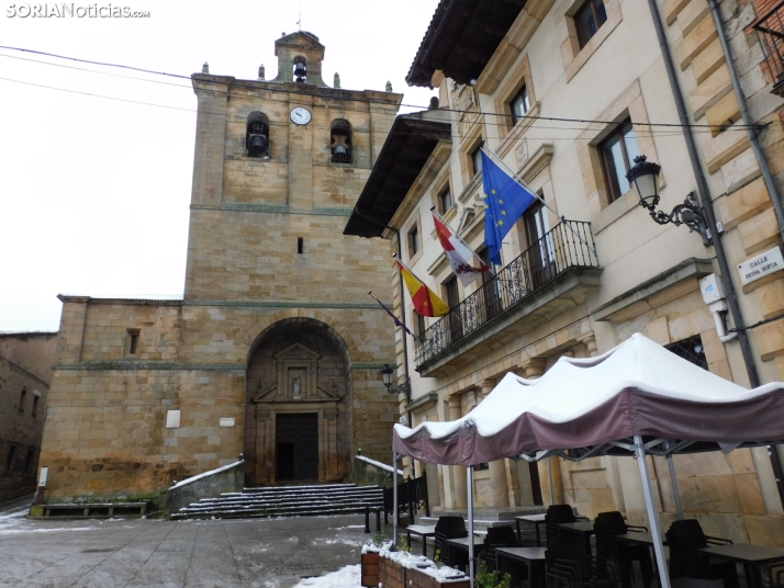 Fotos: Uno de los pueblos m&aacute;s bonitos de Espa&ntilde;a, cubierto por la nieve