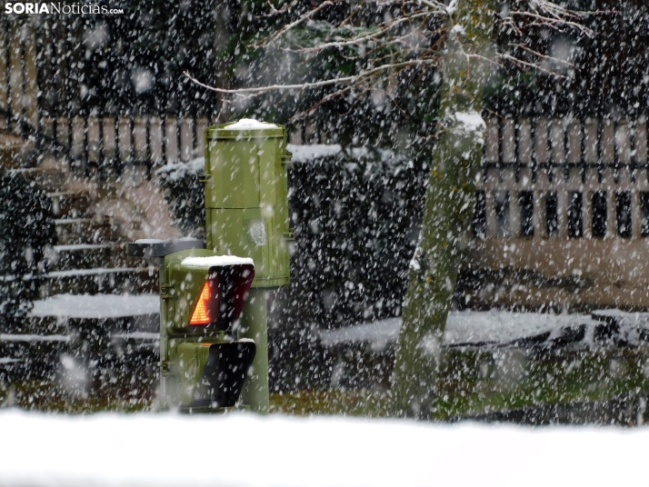Una imagen de este mediodía en la capital soriana. /PC
