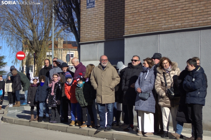 Una imagen de la llegada de los Señores de Oriente a ASPACE. /PC