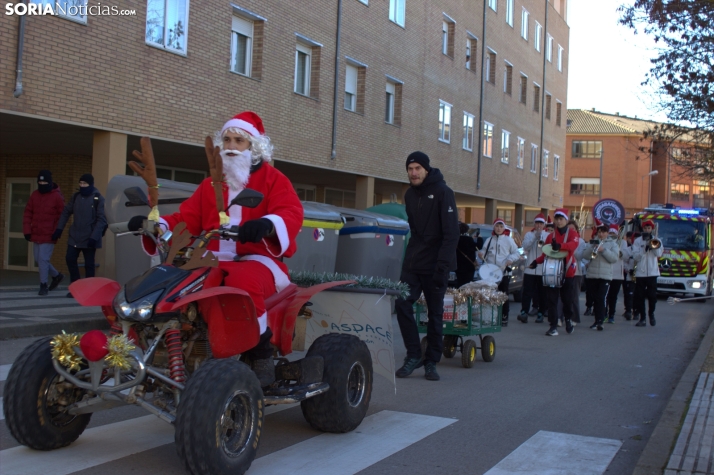 Una imagen de la llegada de los Señores de Oriente a ASPACE. /PC