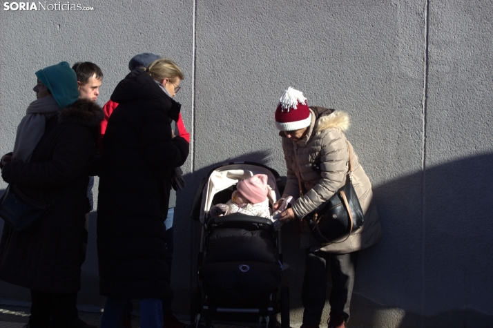 Una imagen de la llegada de los Señores de Oriente a ASPACE. /PC