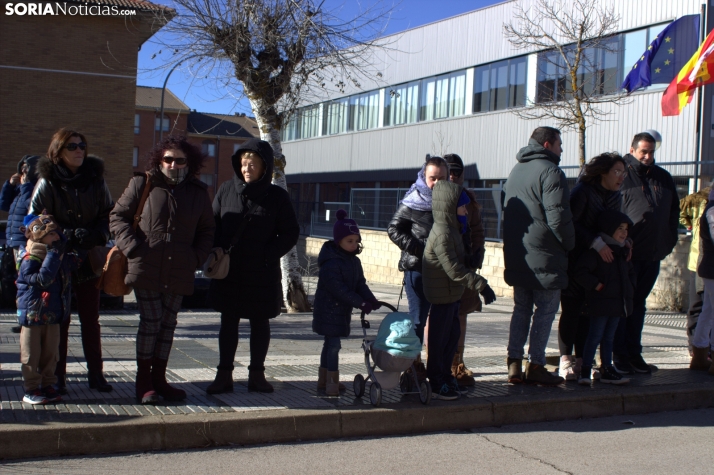 Una imagen de la llegada de los Señores de Oriente a ASPACE. /PC