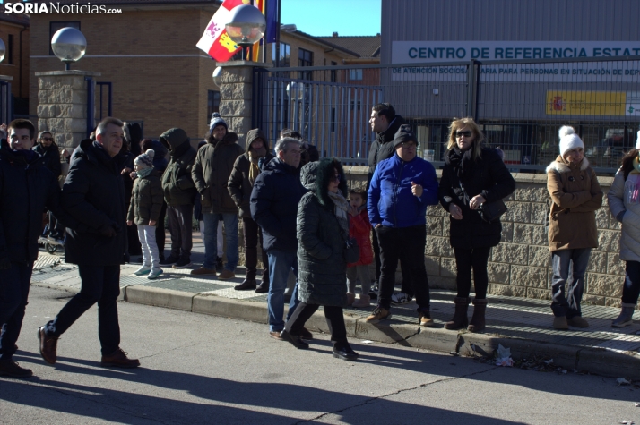 Una imagen de la llegada de los Señores de Oriente a ASPACE. /PC