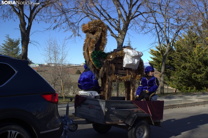 Una imagen de la llegada de los Señores de Oriente a ASPACE. /PC