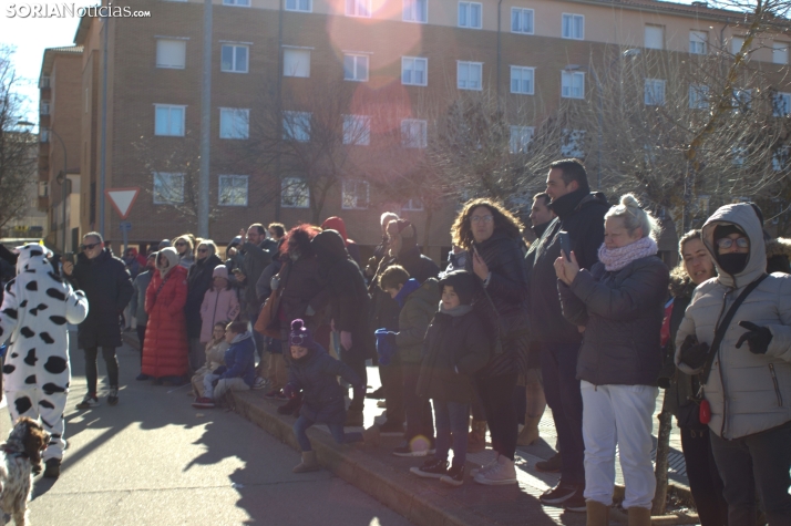 Una imagen de la llegada de los Señores de Oriente a ASPACE. /PC