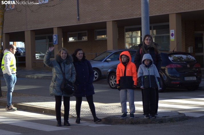 Una imagen de la llegada de los Señores de Oriente a ASPACE. /PC