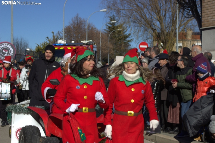 Una imagen de la llegada de los Señores de Oriente a ASPACE. /PC