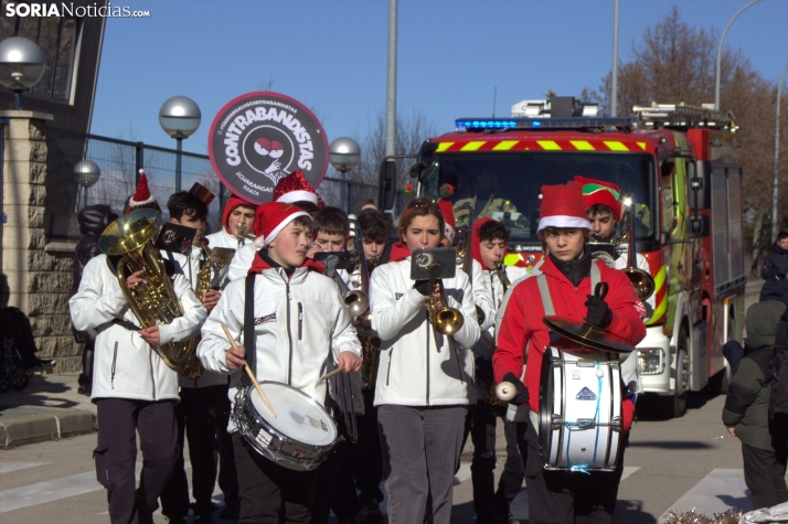 Una imagen de la llegada de los Señores de Oriente a ASPACE. /PC