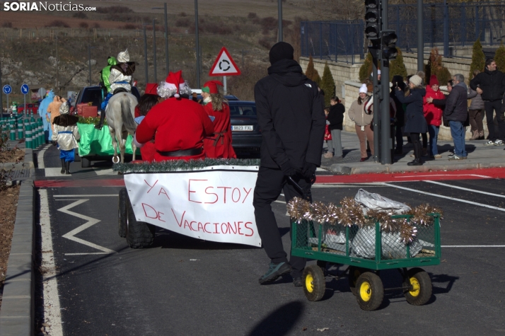 Una imagen de la llegada de los Señores de Oriente a ASPACE. /PC