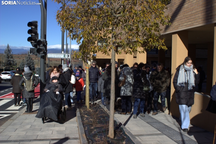 Una imagen de la llegada de los Señores de Oriente a ASPACE. /PC