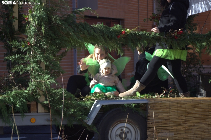 Una imagen de la llegada de los Señores de Oriente a ASPACE. /PC