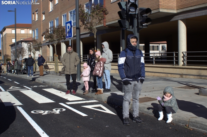 Una imagen de la llegada de los Señores de Oriente a ASPACE. /PC