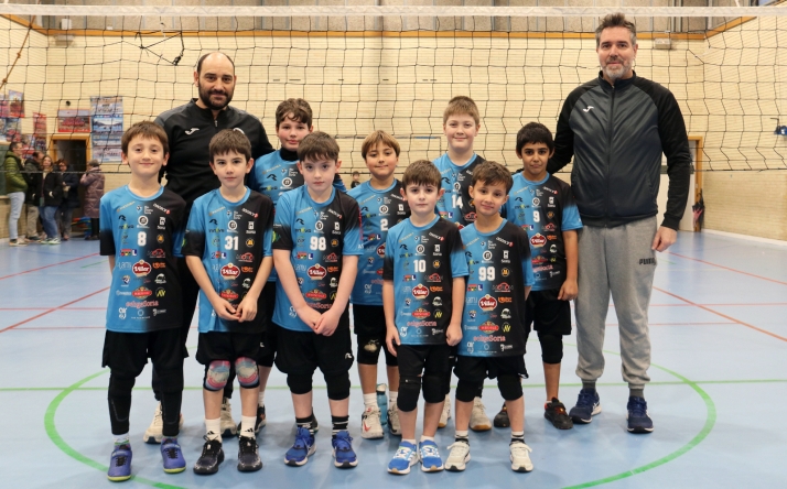 Los benjamines del Sporting Río Duero buscan este sábado su primer triunfo ante el Club Voleibol Burgos