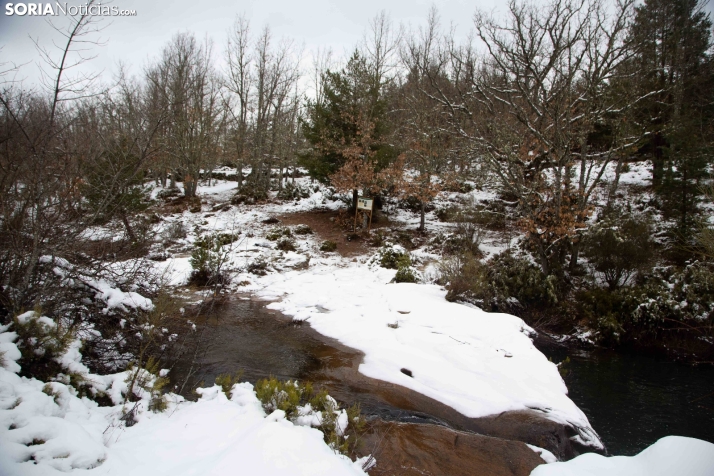 Nieve en El Chorrón