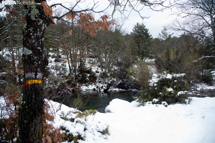 Nieve en El Chorrón