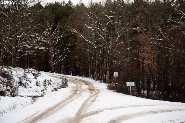 Nieve en El Chorrón