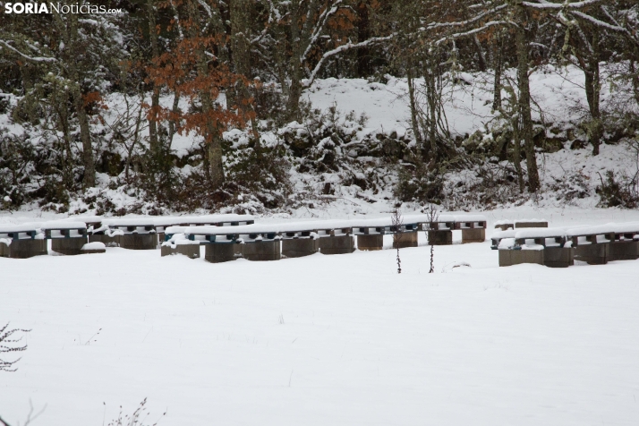 Nieve en El Chorrón