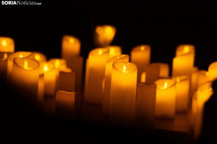 Piano y velas en Soria