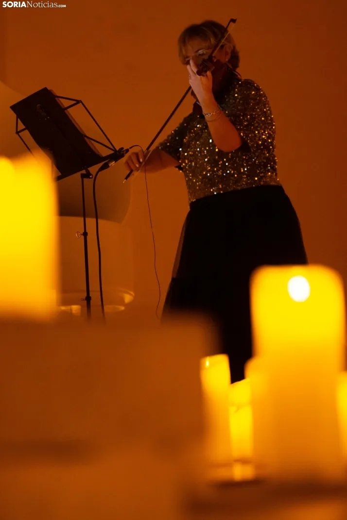 Piano y velas en Soria