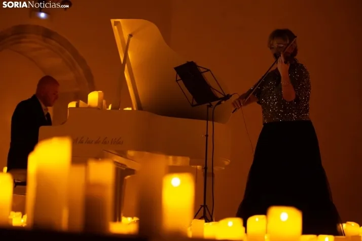 Piano y velas en Soria