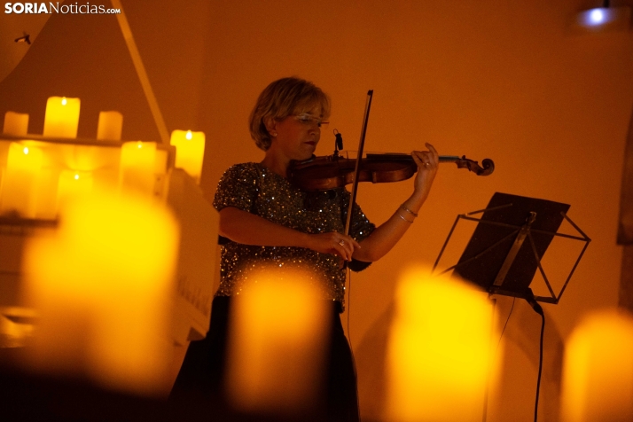 Piano y velas en Soria