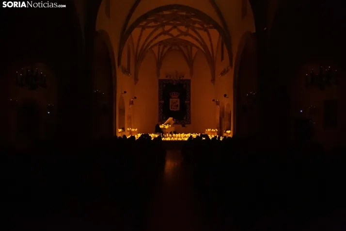 Piano y velas en Soria
