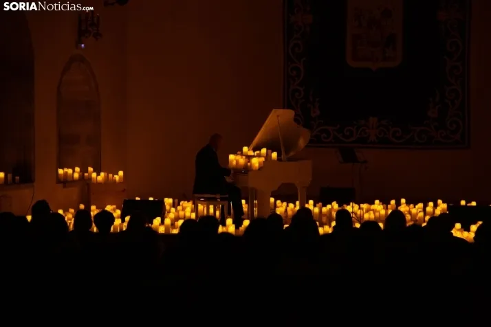 Piano y velas en Soria