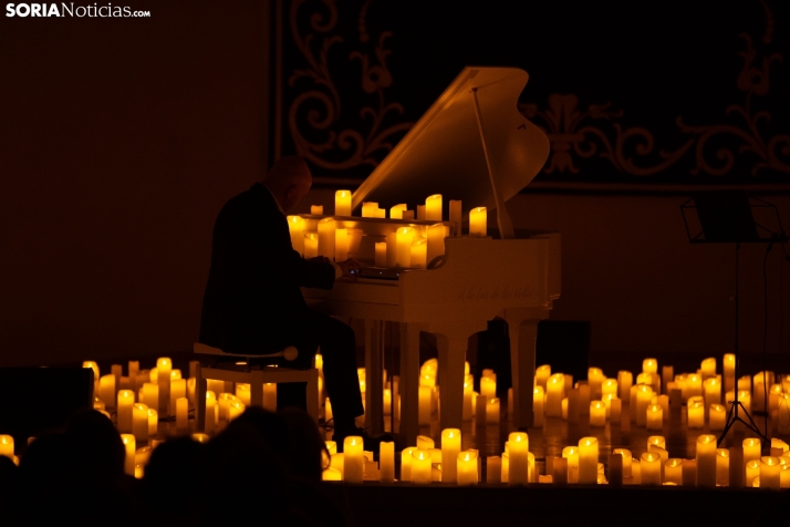 Piano y velas en Soria