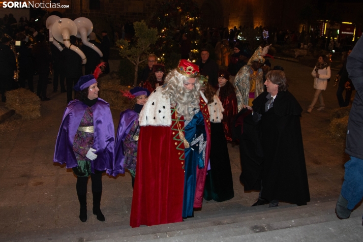 Recepción Reyes Magos Soria