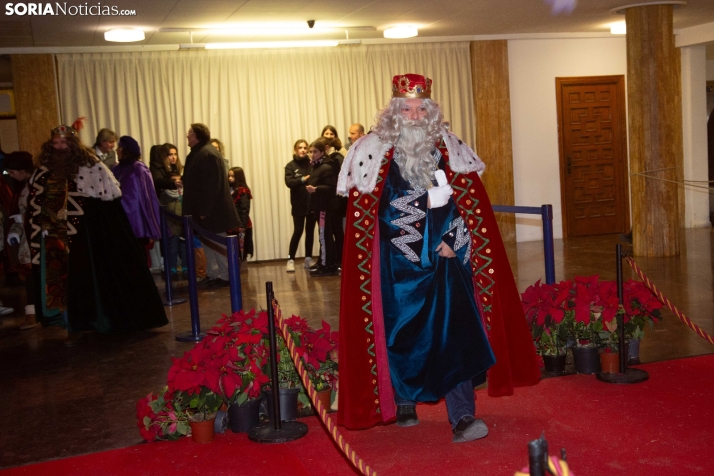 Recepción Reyes Magos Soria