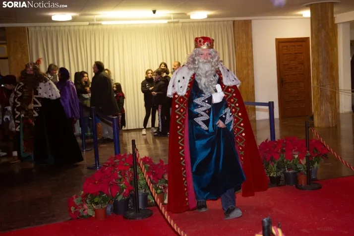 Recepción Reyes Magos Soria